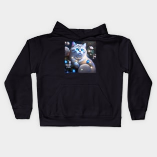 Holiday British Shorthair Kids Hoodie